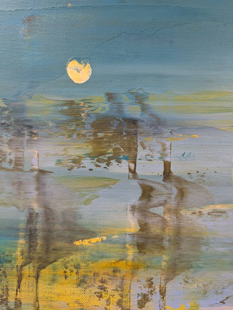 Original Abstract Painting by Jean-Humbert Savoldelli