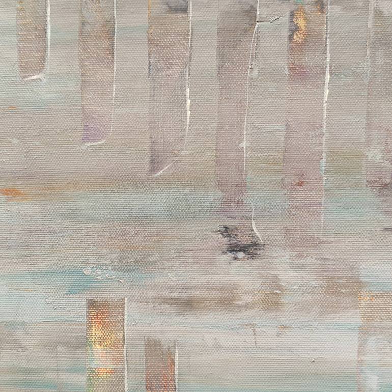 Original Abstract Landscape Painting by Jean-Humbert Savoldelli