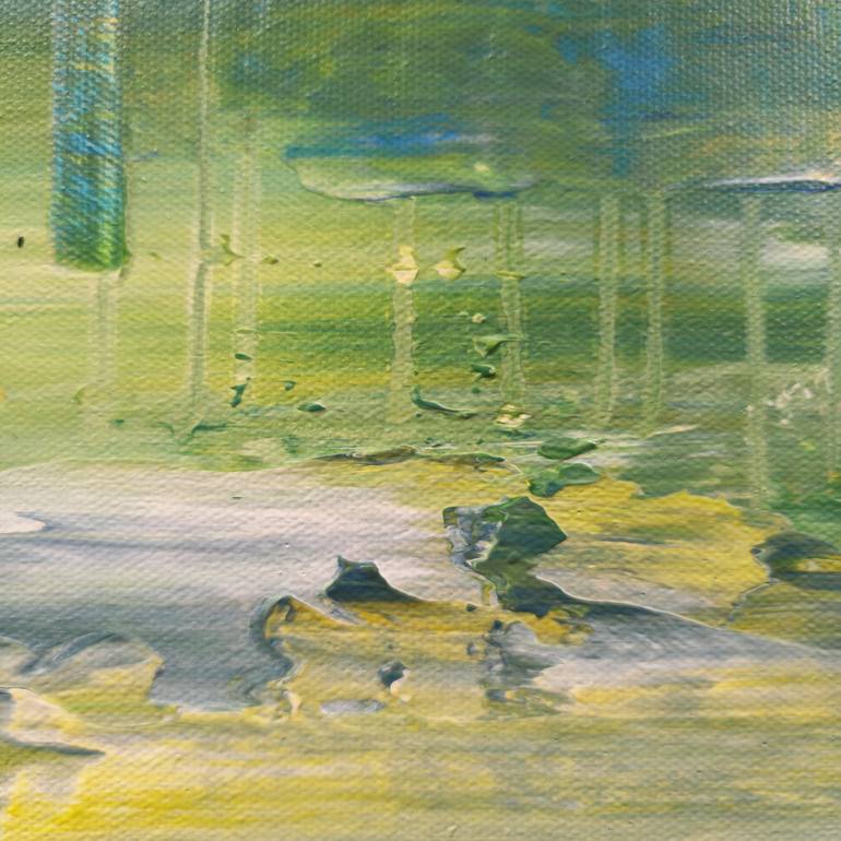 Original Abstract Expressionism Abstract Painting by Jean-Humbert Savoldelli