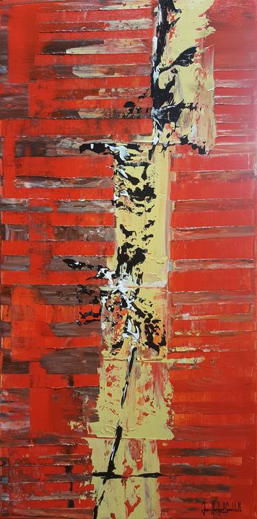 Original Abstract Expressionism Abstract Paintings by jean-humbert savoldelli