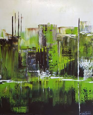 Print of Abstract Expressionism Landscape Paintings by jean-humbert savoldelli