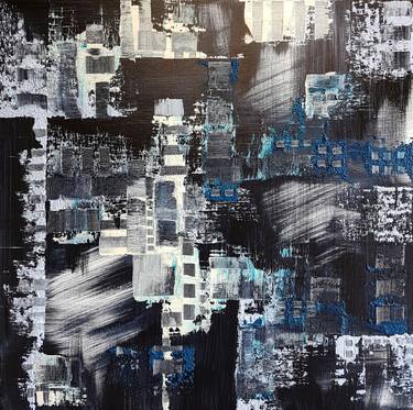 Original Abstract Paintings by Jean-Humbert Savoldelli