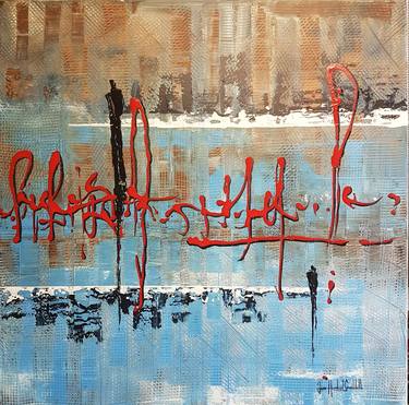 Original Abstract Expressionism Abstract Paintings by jean-humbert savoldelli