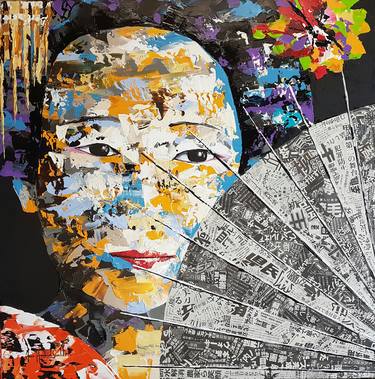 Original Portrait Paintings by jean-humbert savoldelli