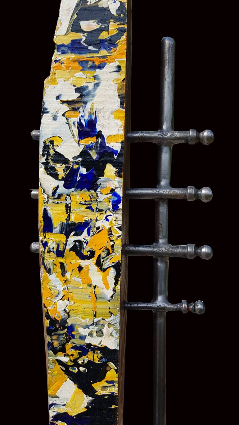 Original Abstract Expressionism Abstract Sculpture by jean-humbert savoldelli