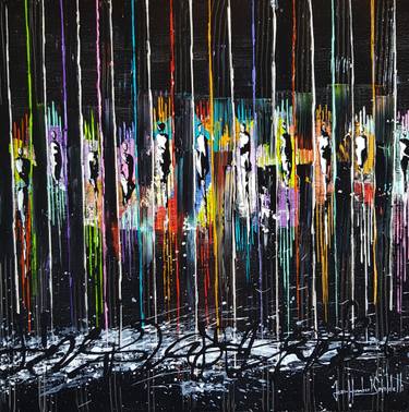 Original Abstract Paintings by Jean-Humbert Savoldelli