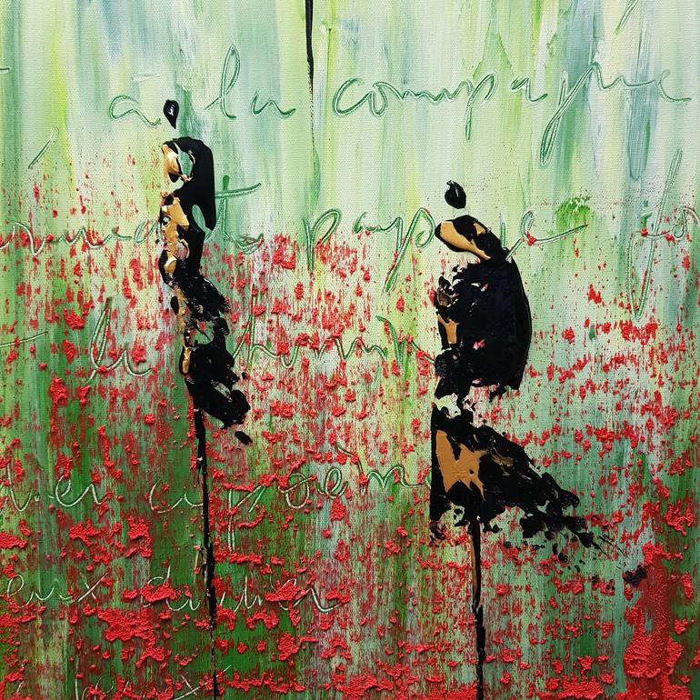 Original Abstract Painting by Jean-Humbert Savoldelli