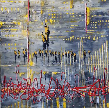 Saatchi Art Artist jean-humbert savoldelli; Painting, “ROUNDABOUT” #art