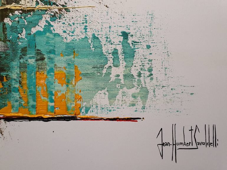 Original Abstract Painting by jean-humbert savoldelli