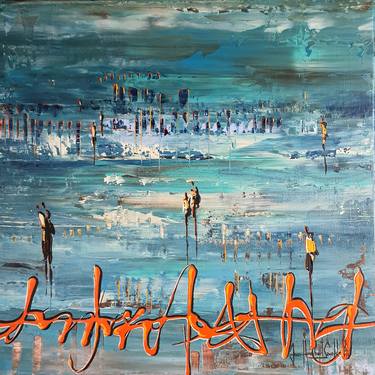 Original Abstract Landscape Paintings by jean-humbert savoldelli