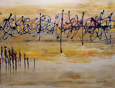 Original Abstract Expressionism Abstract Paintings by jean-humbert savoldelli