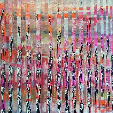 Original Abstract Expressionism Abstract Paintings by jean-humbert savoldelli