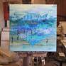 on the easel