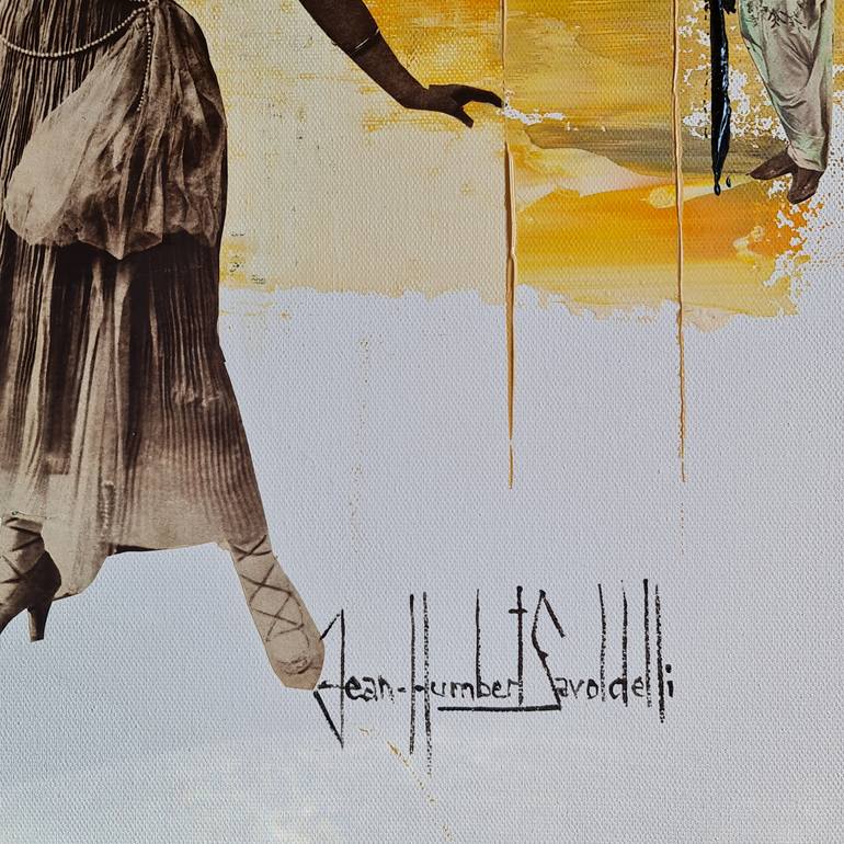 Original Figurative Women Painting by Jean-Humbert Savoldelli
