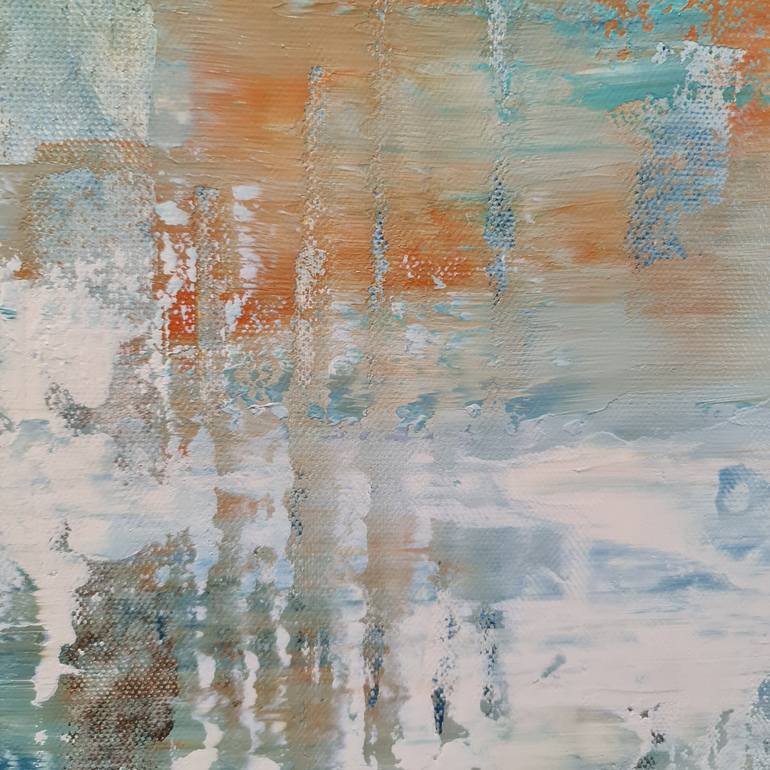 Original Abstract Expressionism Abstract Painting by Jean-Humbert Savoldelli