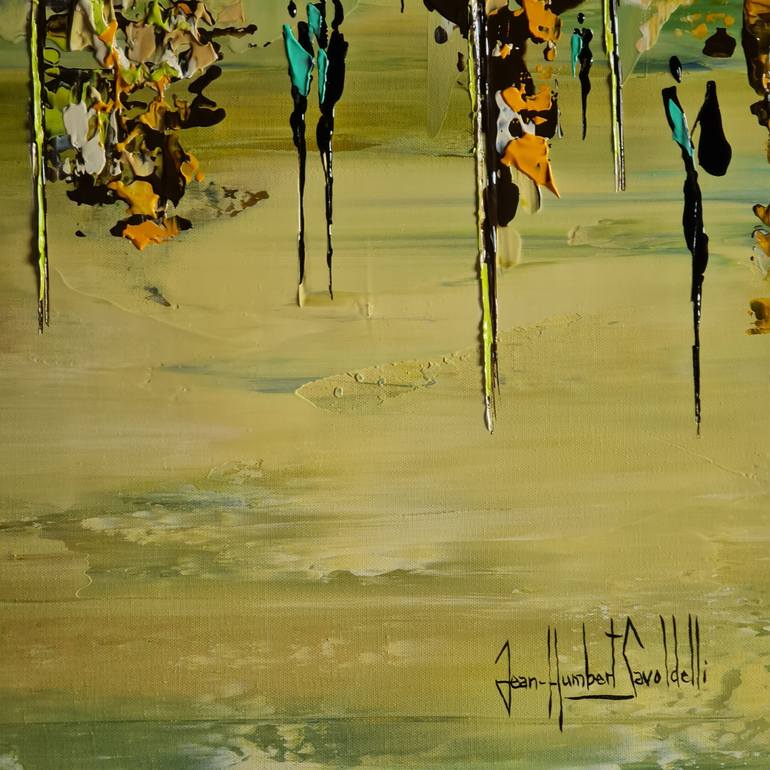 Original Landscape Painting by jean-humbert savoldelli