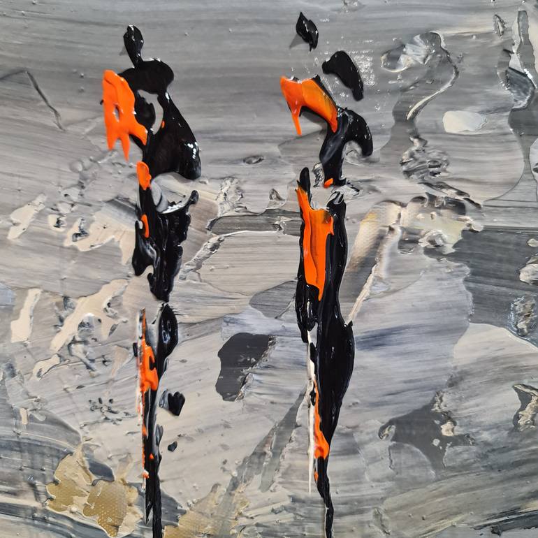 Original Abstract Landscape Painting by Jean-Humbert Savoldelli