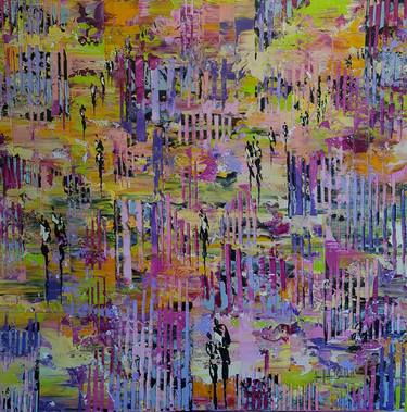 Original Abstract Paintings by jean-humbert savoldelli