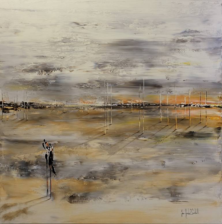 Original Figurative Landscape Painting by Jean-Humbert Savoldelli