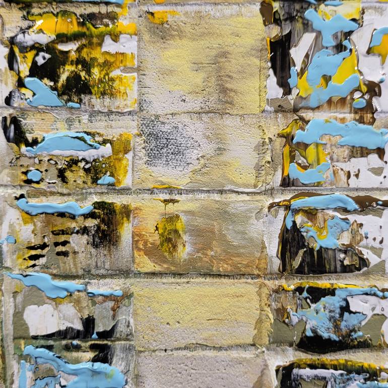 Original Abstract Landscape Painting by Jean-Humbert Savoldelli