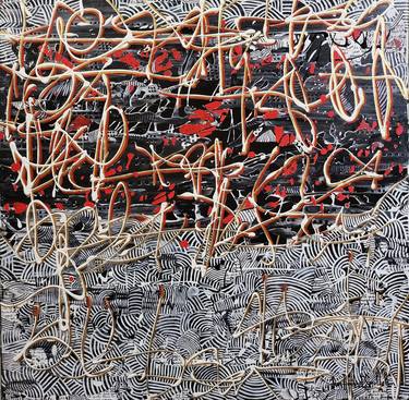 Original Abstract Paintings by jean-humbert savoldelli