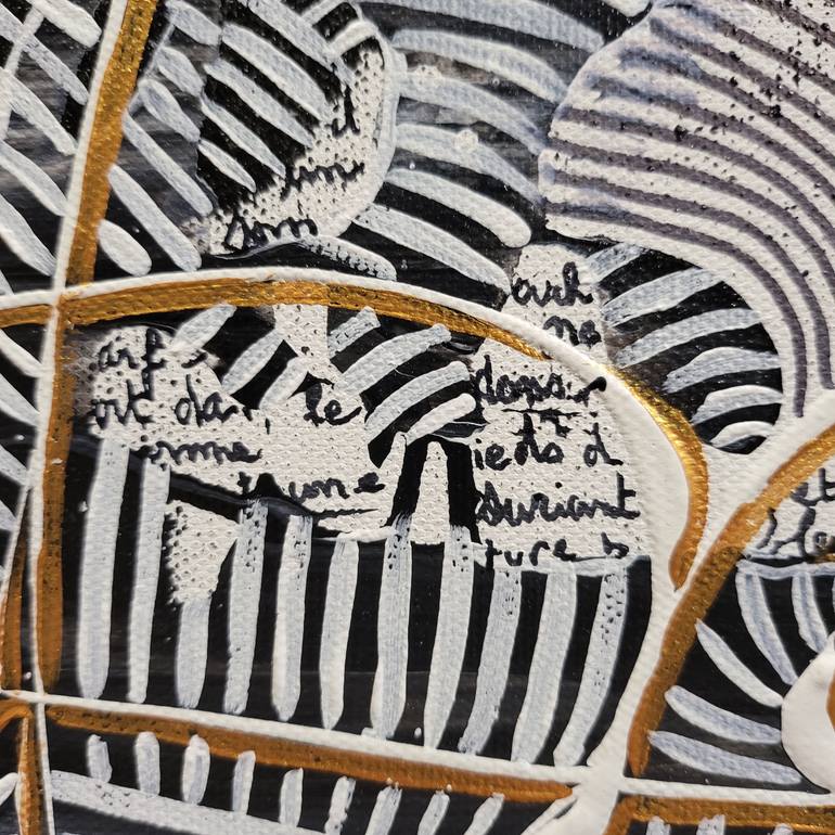 Original Abstract Painting by Jean-Humbert Savoldelli