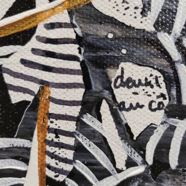 Original Abstract Painting by Jean-Humbert Savoldelli