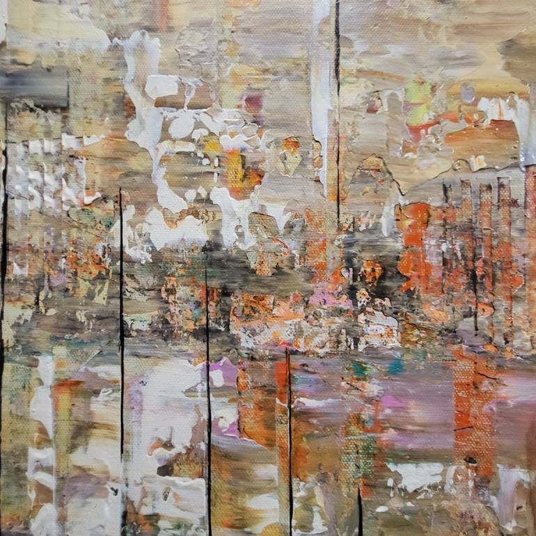 Original Abstract Landscape Painting by Jean-Humbert Savoldelli