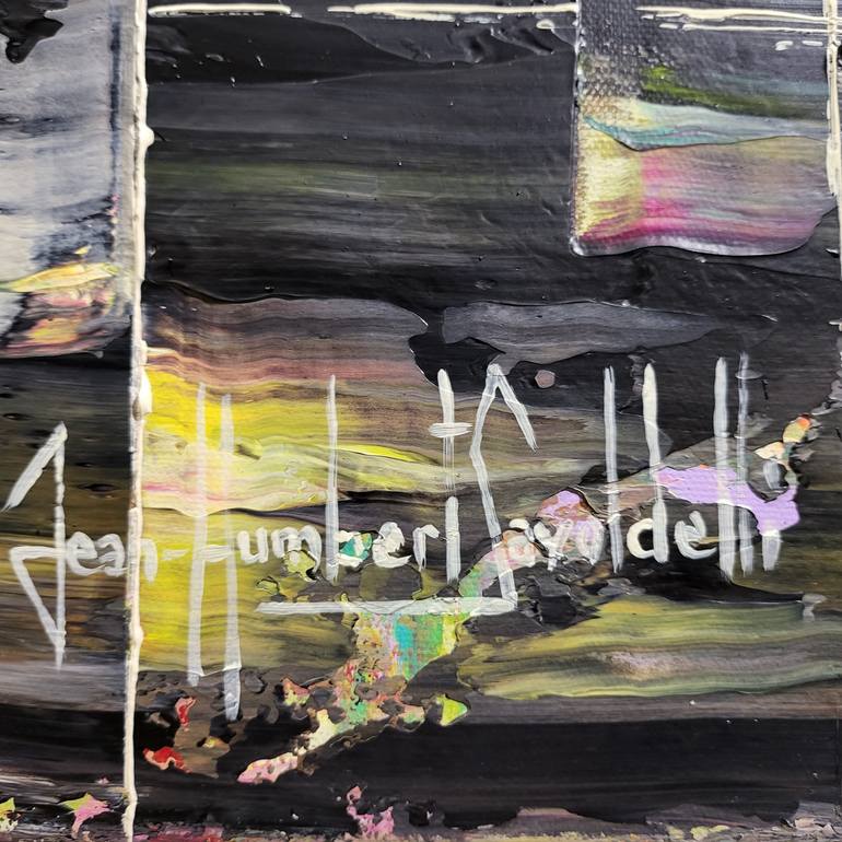 Original Abstract Painting by Jean-Humbert Savoldelli