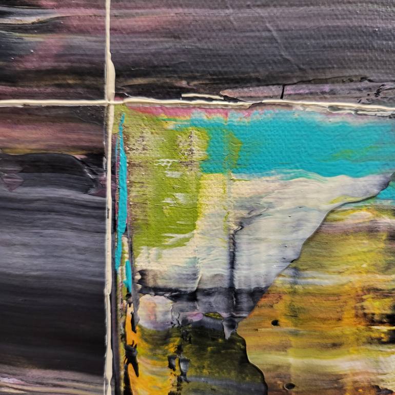 Original Abstract Painting by Jean-Humbert Savoldelli