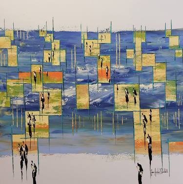 Original Abstract Paintings by jean-humbert savoldelli