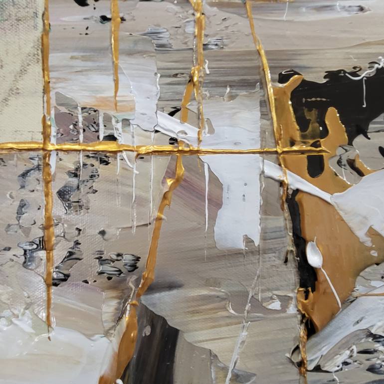Original Abstract Painting by Jean-Humbert Savoldelli