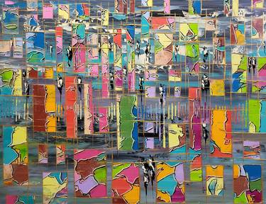 Original Abstract Paintings by jean-humbert savoldelli