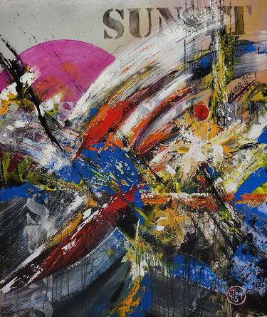 Original Abstract Paintings by jean-humbert savoldelli