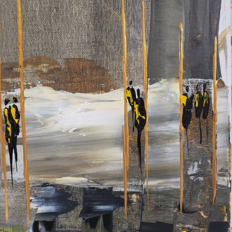 Original Abstract Painting by Jean-Humbert Savoldelli