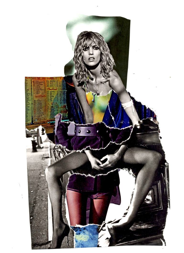Original Contemporary Fashion Collage by alain clément