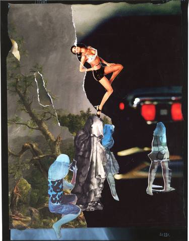 Original Conceptual Fantasy Collage by alain clément