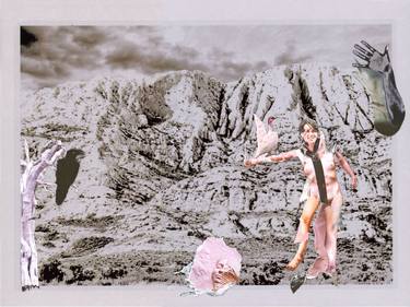 Original Conceptual Landscape Collage by alain clément