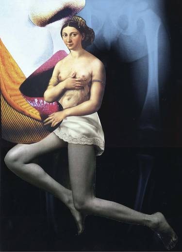 Original Body Collage by alain clément