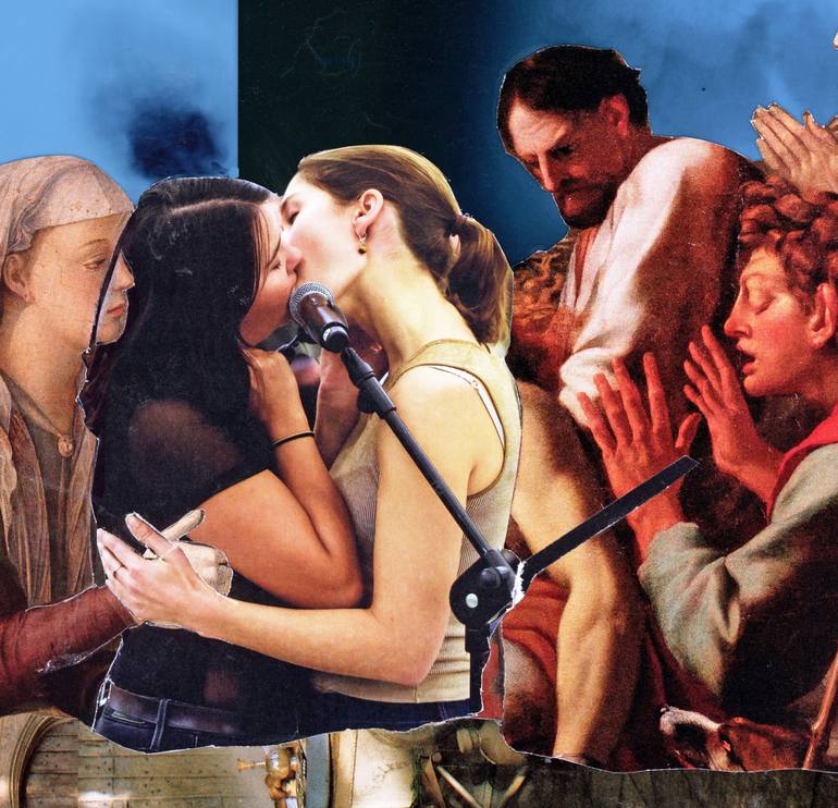 Original Love Collage by alain clément