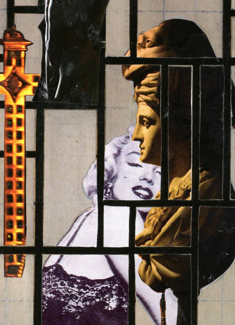 Original Dada Cinema Collage by alain clément
