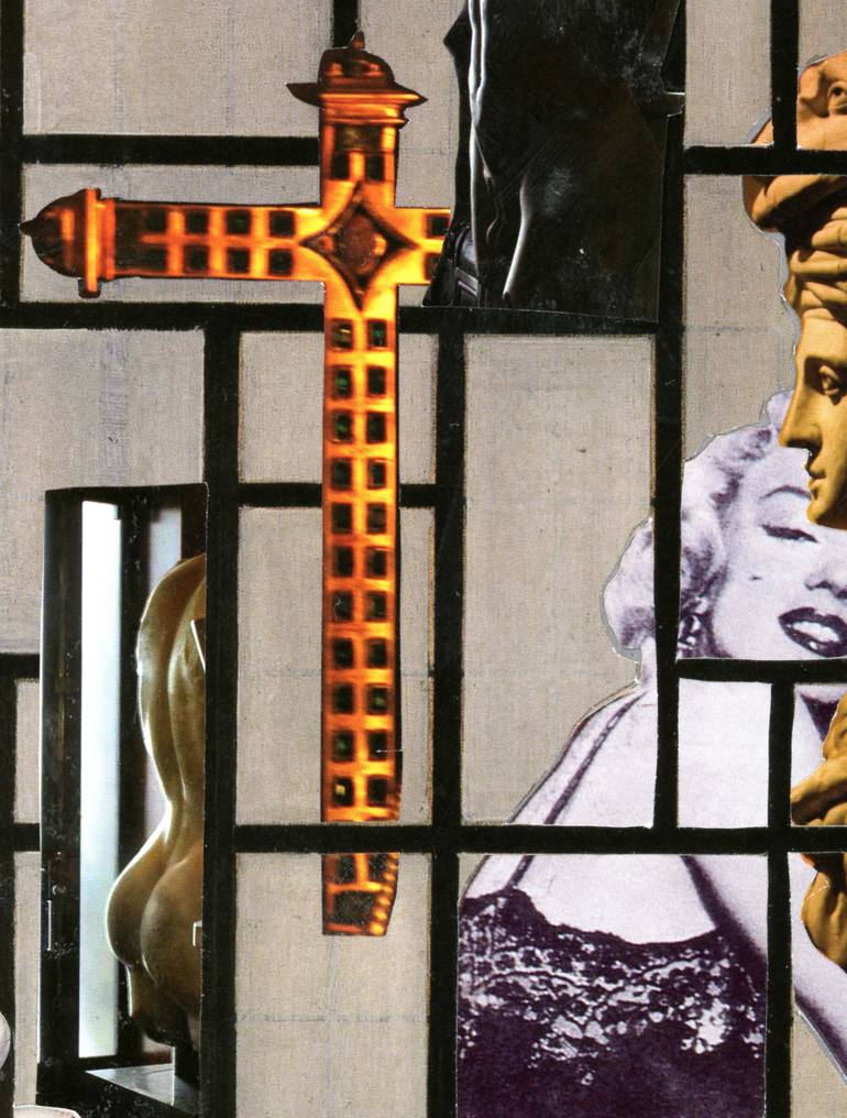 Original Dada Cinema Collage by alain clément