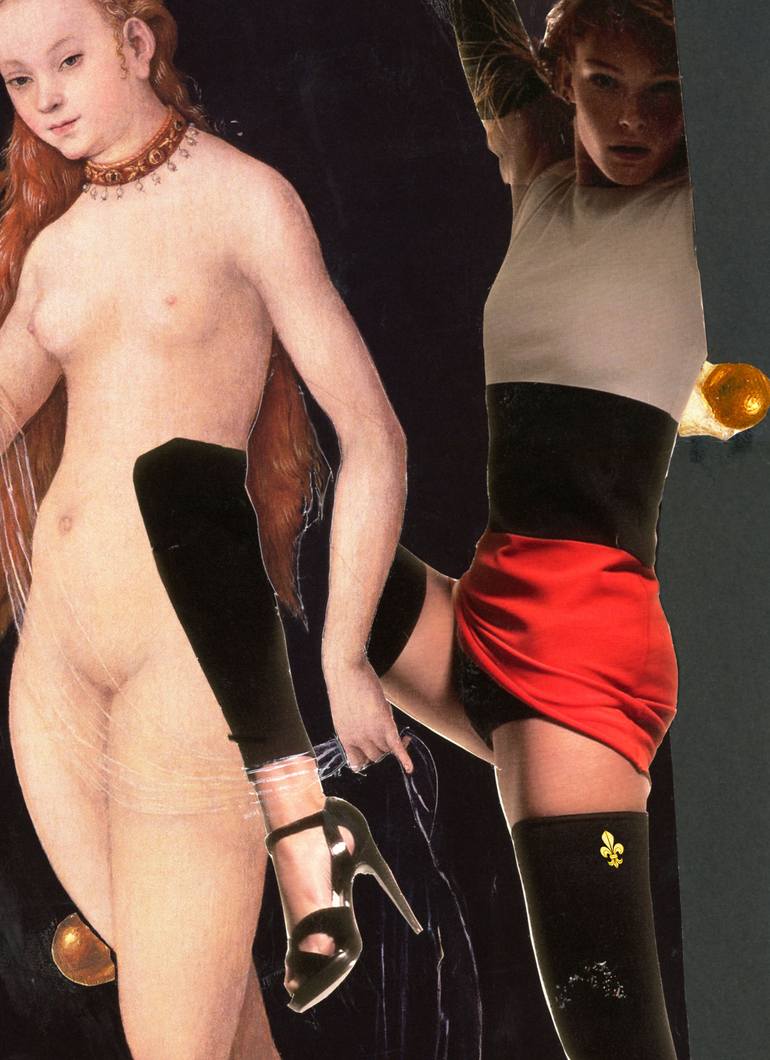 Original Fashion Collage by alain clément