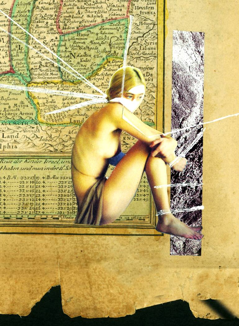 Original Conceptual Travel Collage by alain clément