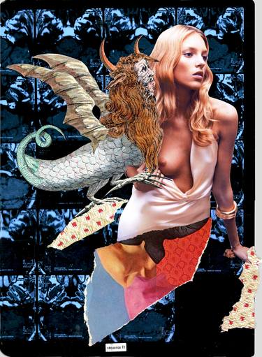 Original Fantasy Collage by alain clément