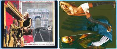 Original Fine Art Fantasy Collage by alain clément