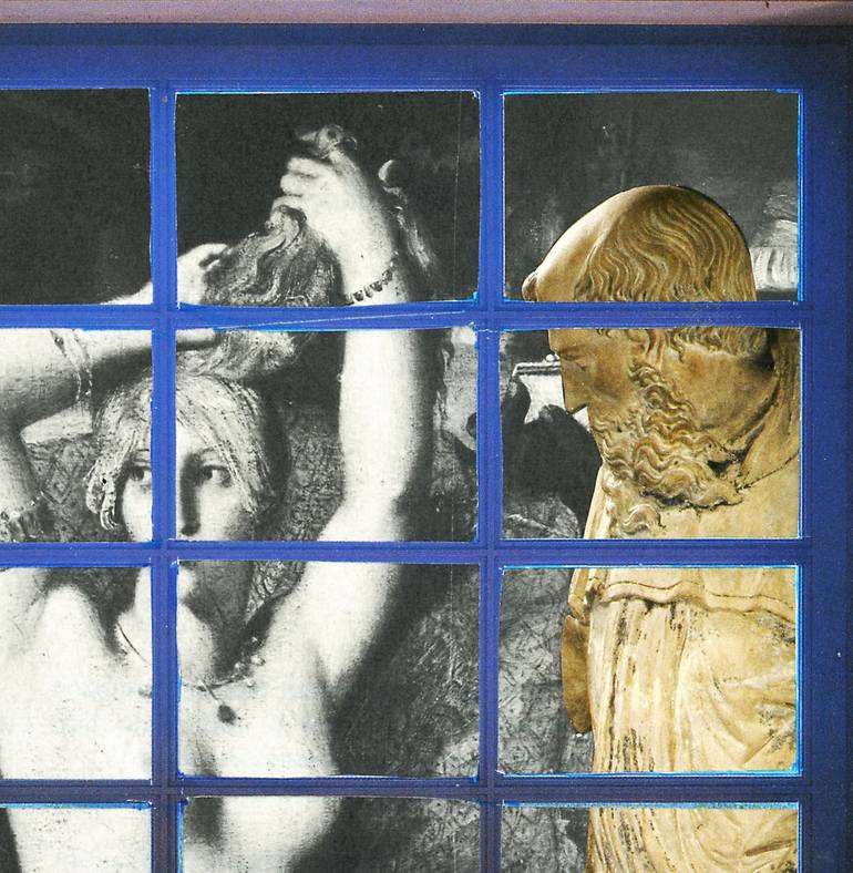 Original Erotic Collage by alain clément