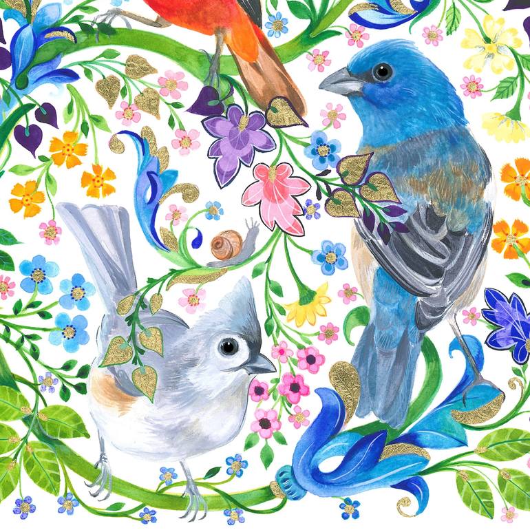 Original Contemporary Animal Painting by Isabelle Brent 