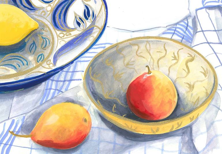 Original Contemporary Still Life Painting by Isabelle Brent 