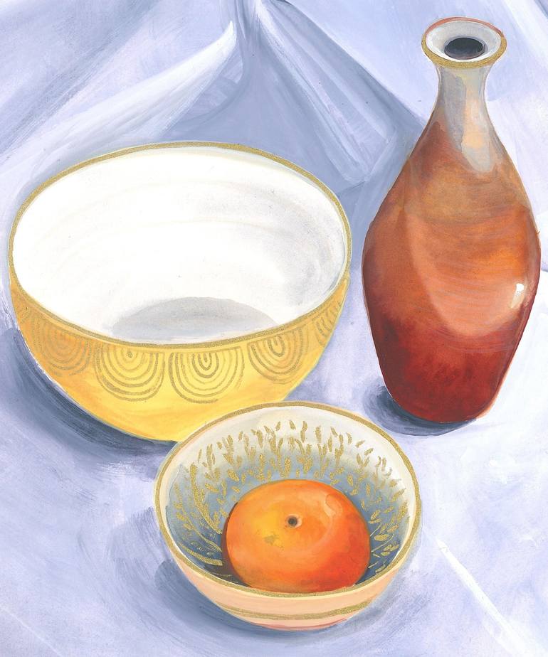 Original Still Life Painting by ISABELLE BRENT 